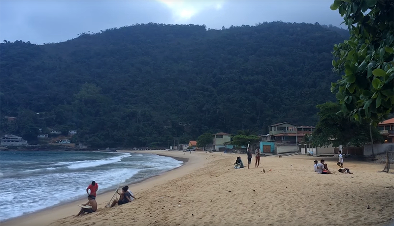 Playa de Provetá, en Brasil.